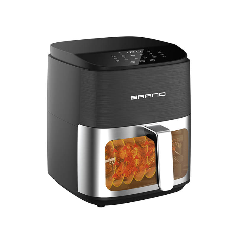 How to prevent food from sticking to the air fryer basket or tray during cooking?